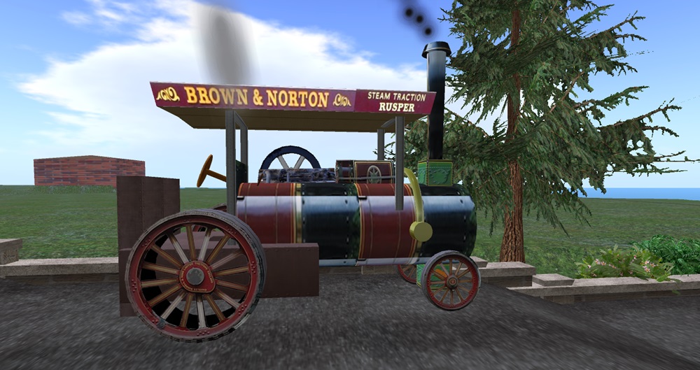 Steampunk wagon