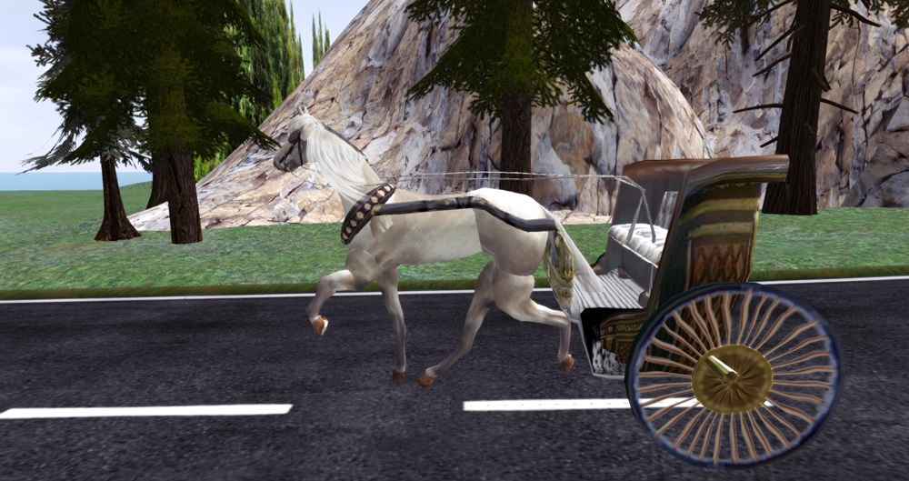 Of course… a carriage too